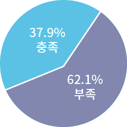 현대인의 야채 과일 섭취수준